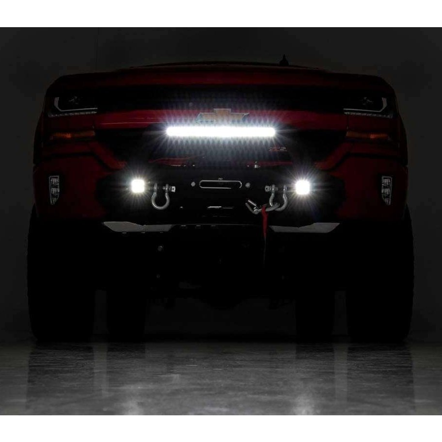 Rough Country EXO Winch Mount System | 07-18 Chevrolet Silverado w/ FREE 48-STATE Shipping