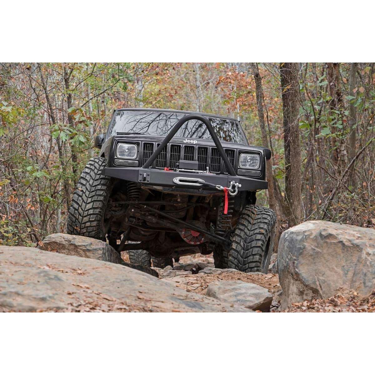 Rough Country Front Winch Bumper (1984-2001 Jeep Cherokee XJ)
