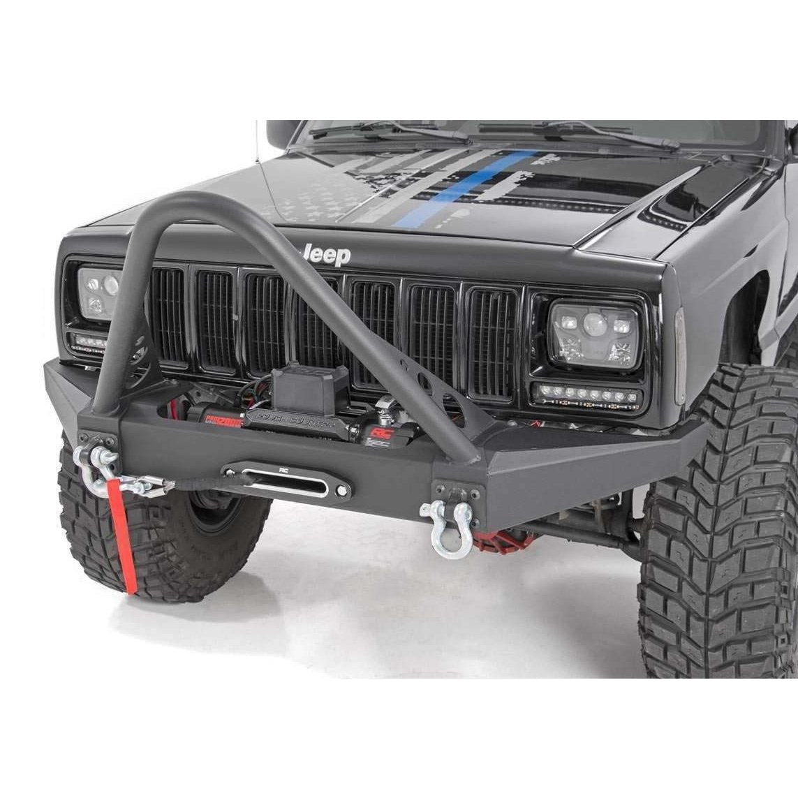 Rough Country Front Winch Bumper (1984-2001 Jeep Cherokee XJ)