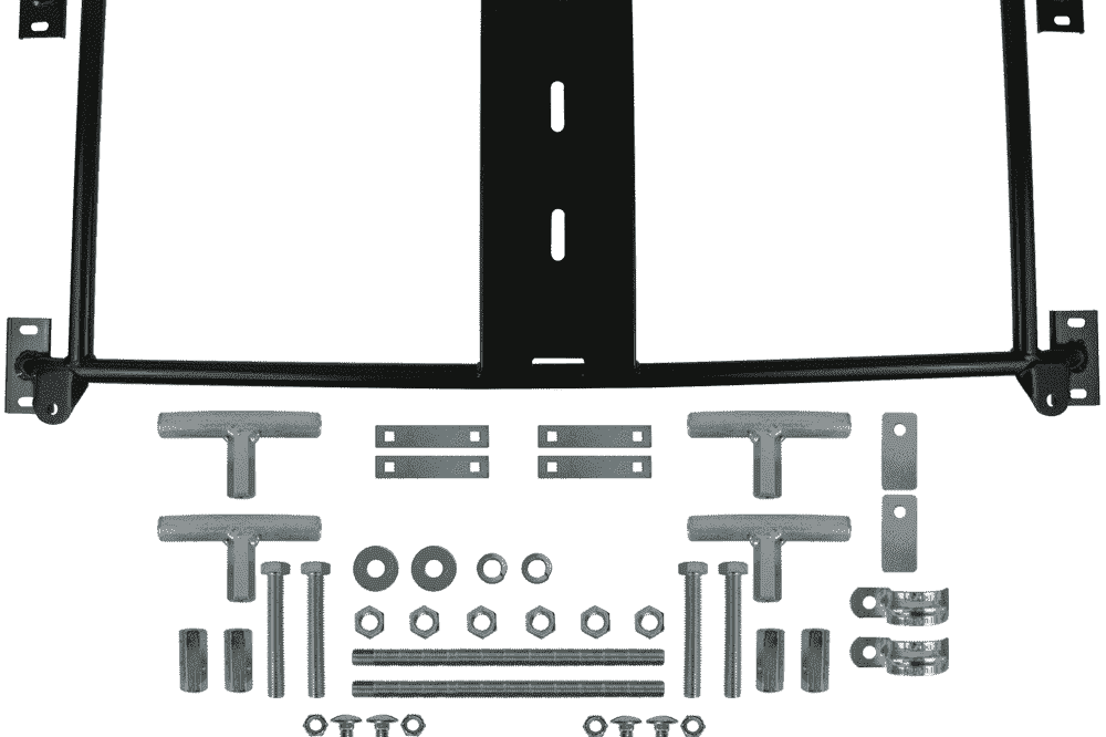Jeep Grand Cherokee WJ Roof Mounted Tire Carrier